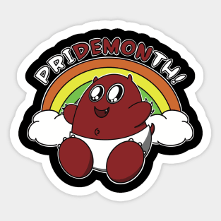 Pride Demon Cute Sticker